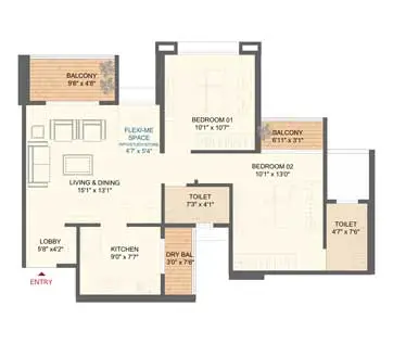 2BHK